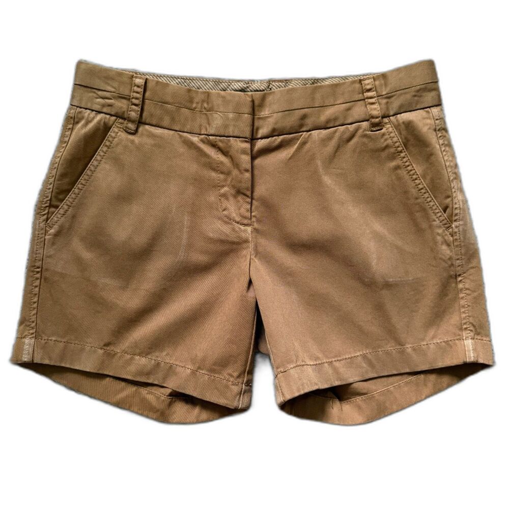 J. Crew Tan Cotton Casual Shorts
